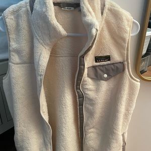 LL Bean Hi-Pile Fleece Vest